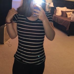 black and white t-shirt